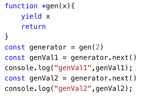 Iterators and generators in JavaScript