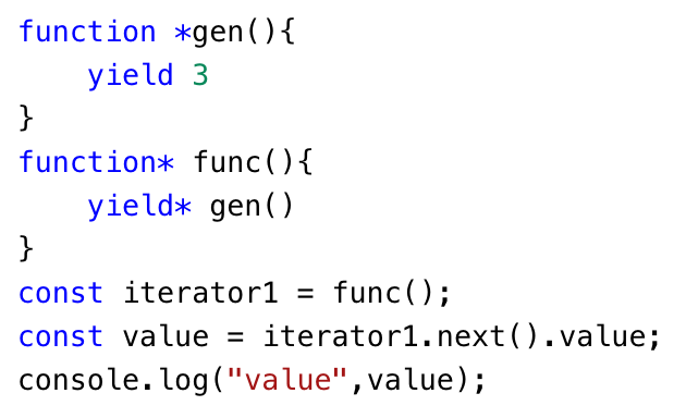 Iterators and generators in JavaScript