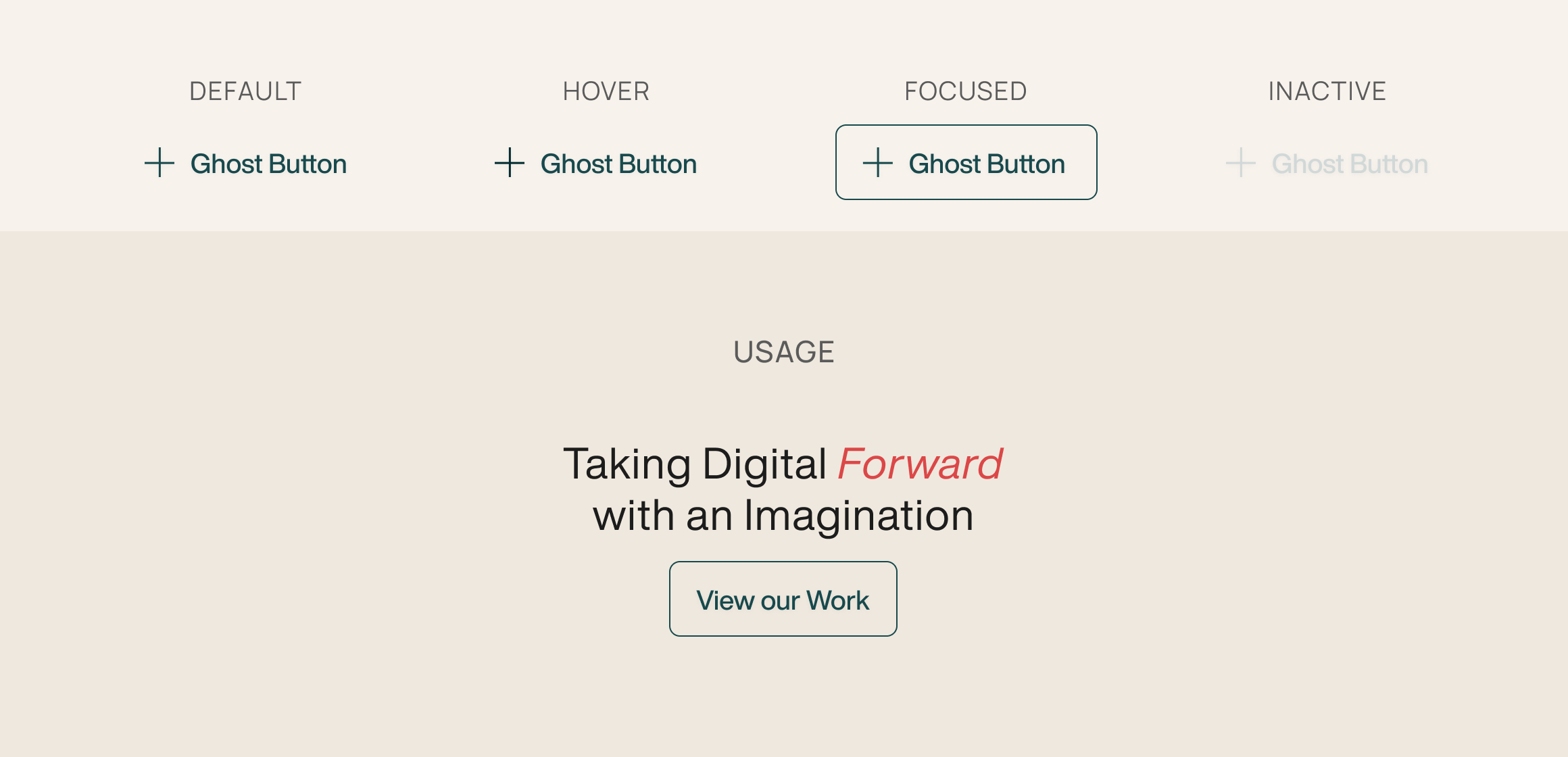 Ghost Buttons are neat UI buttons that direct users to click on them, should they require additional information