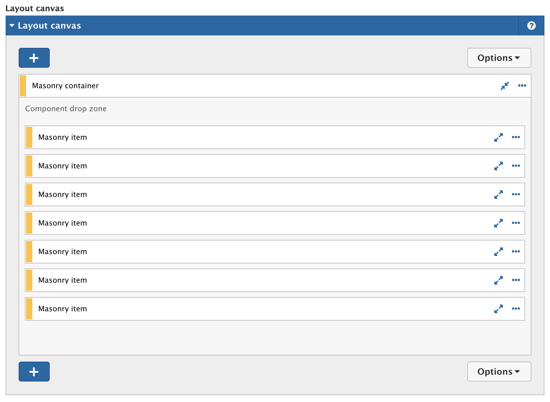 Masonry layout with Acquia Site Studio