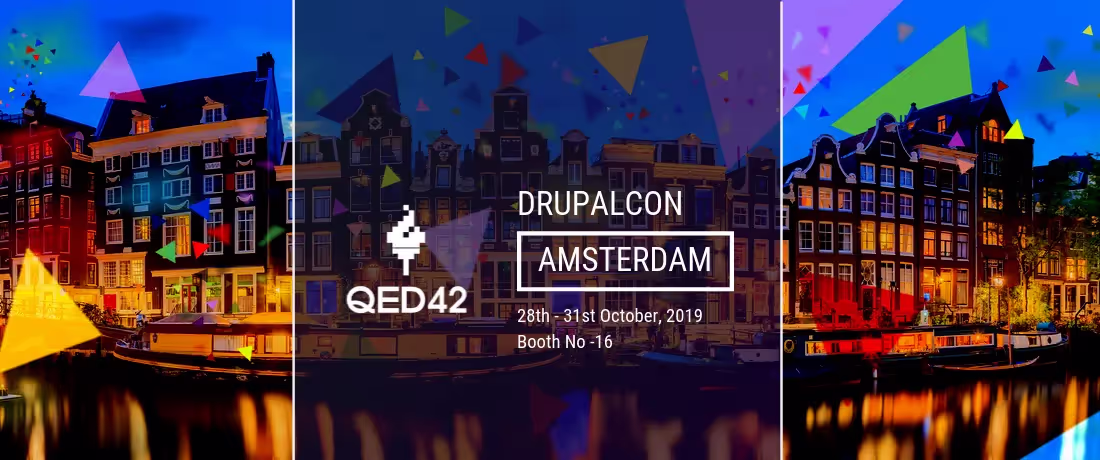 QED42 at DrupalCon Amsterdam 2019