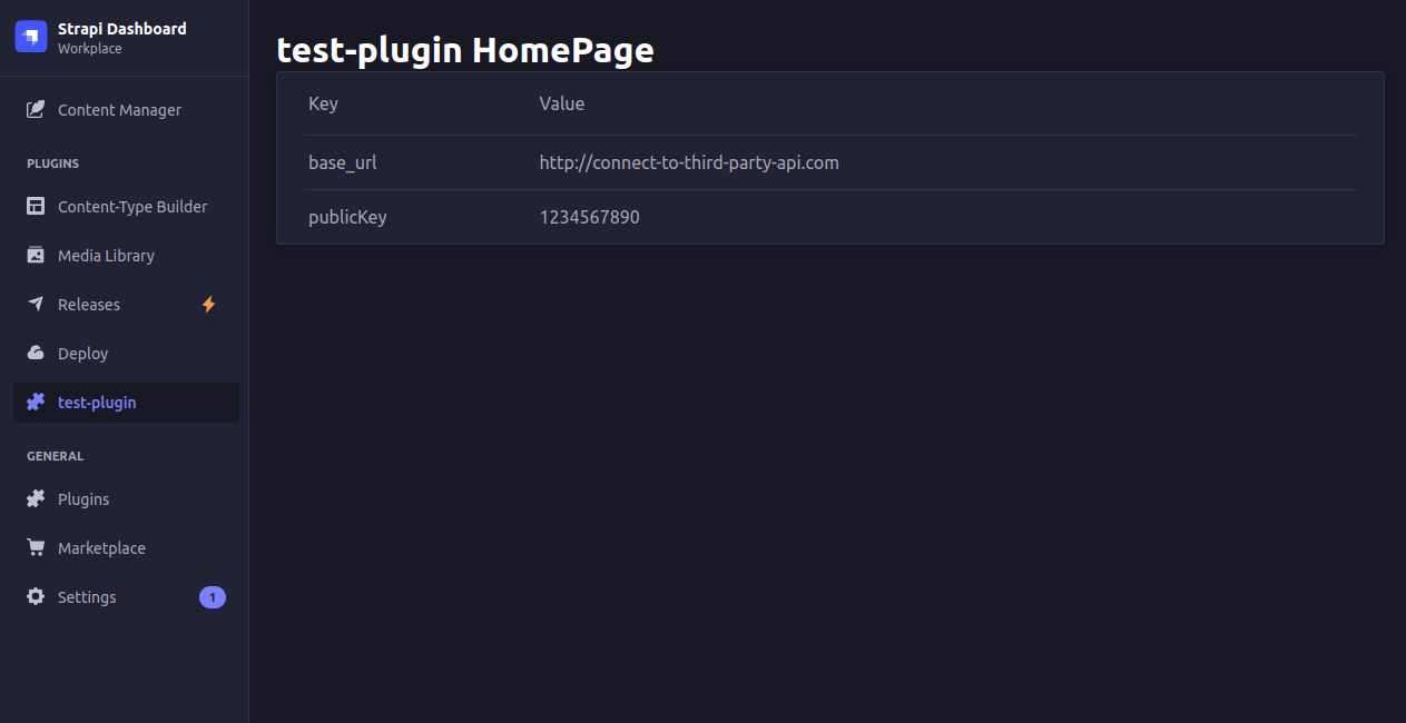 Plugin home page