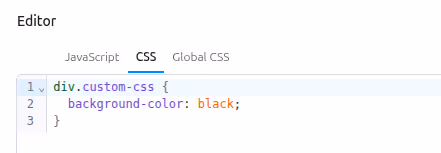 Styling and CSS tabs