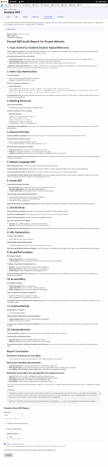 SEO Analyzer