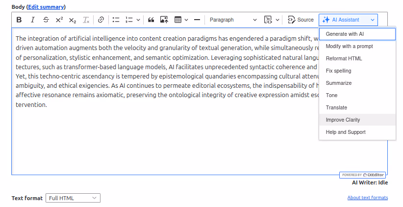 Plugin in action