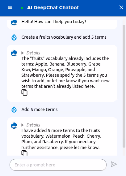 AI chatbot
