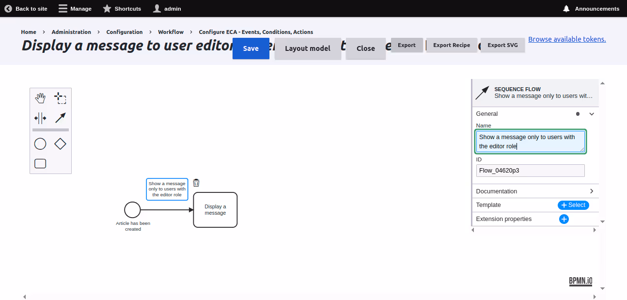 ECA interface