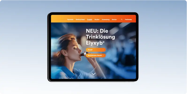 The case for creating a prescription product site for health care professionals
