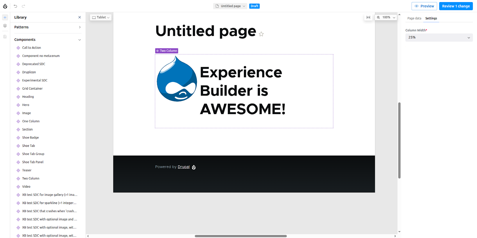 Experience Builder