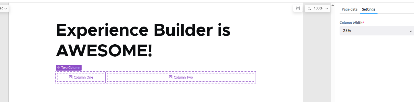 Experience Builder