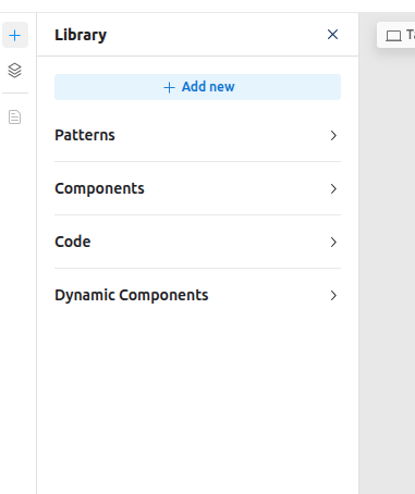 The Component library