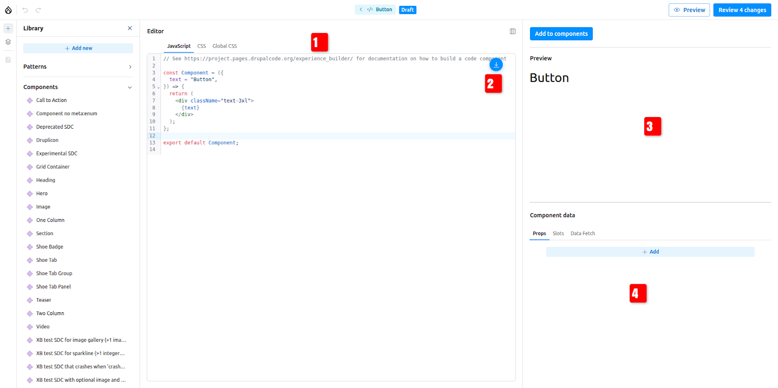 Code components
