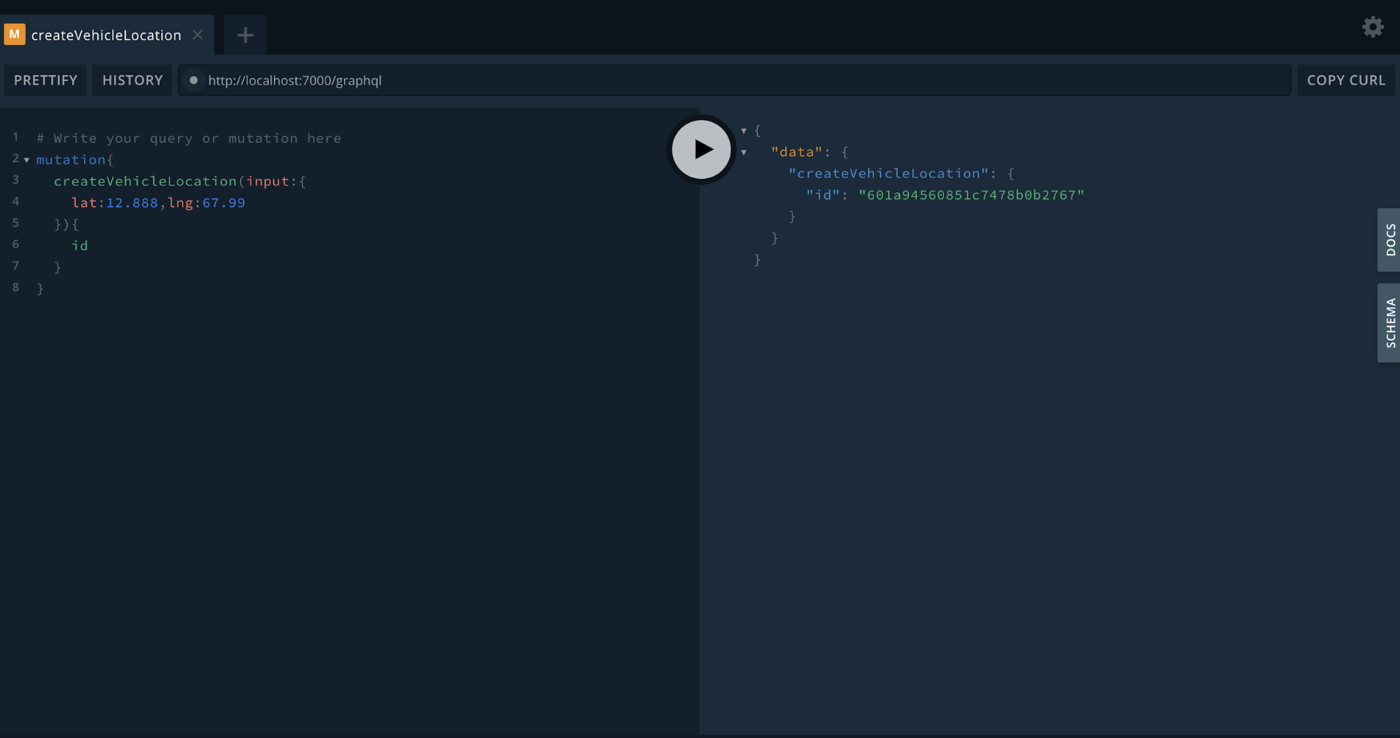 GraphQL subscriptions & Apollo Client real-time tracking app