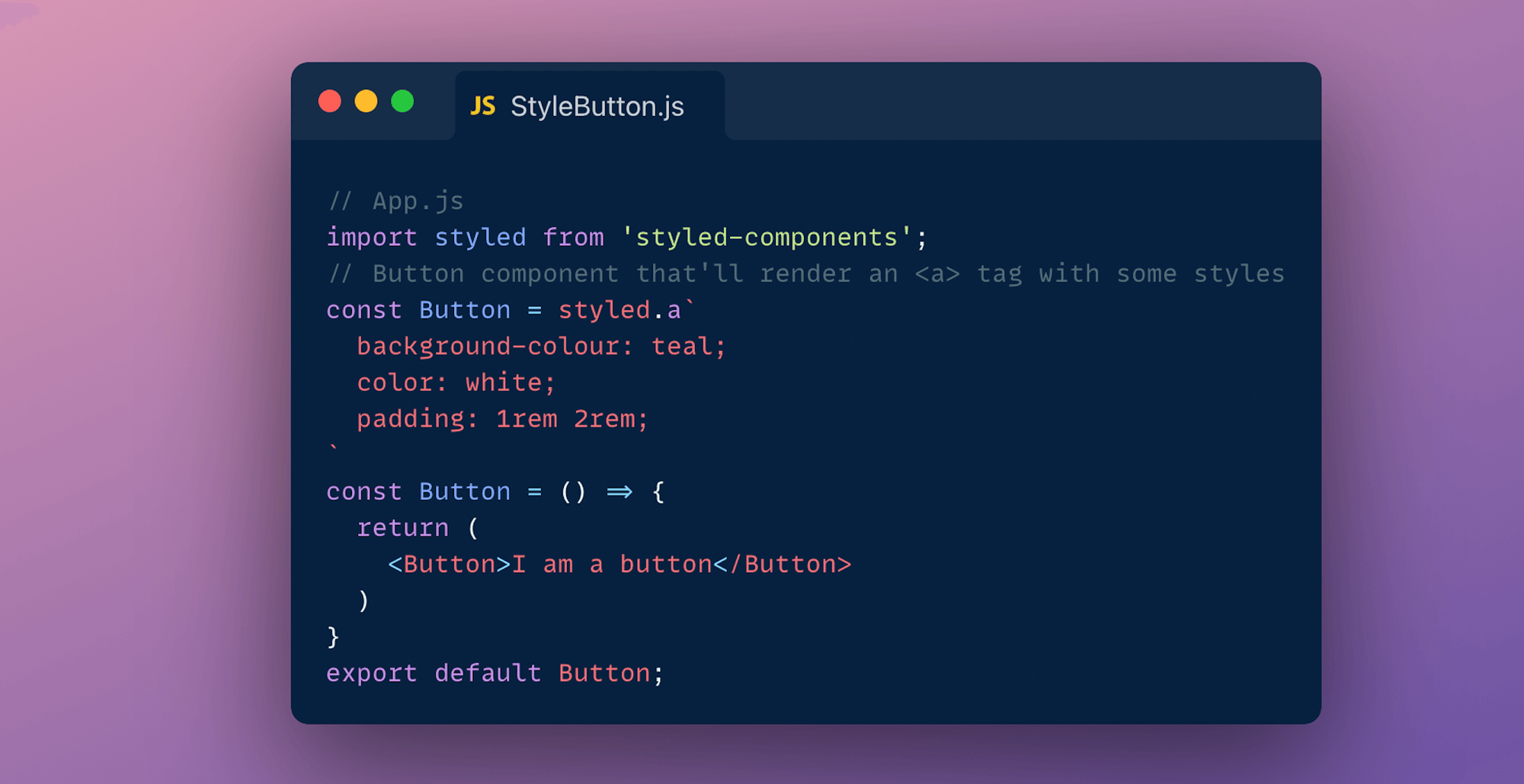 Styling your Next.js Application