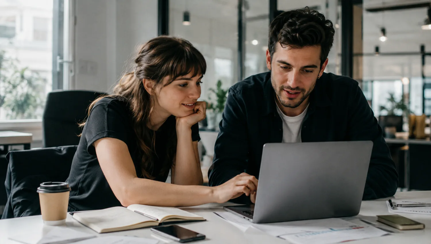 A UK hiring manager reviewing a digital recruitment strategy and talent pipeline in 2026