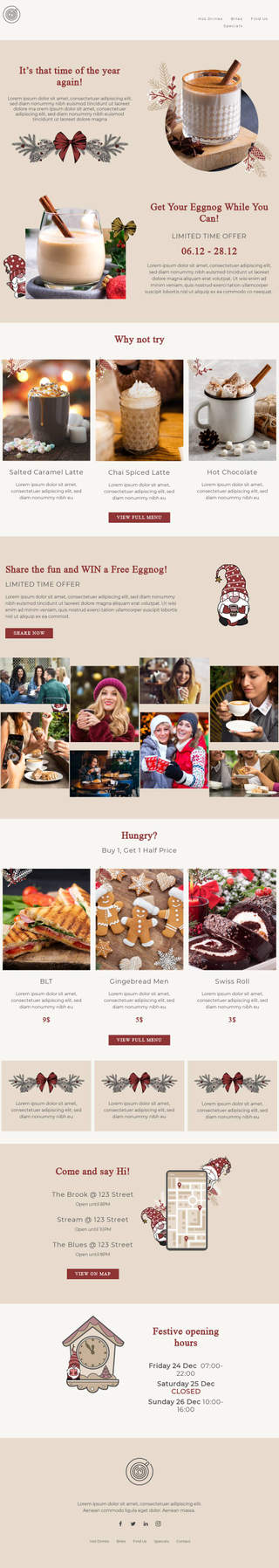 The Festive Eggnog is back