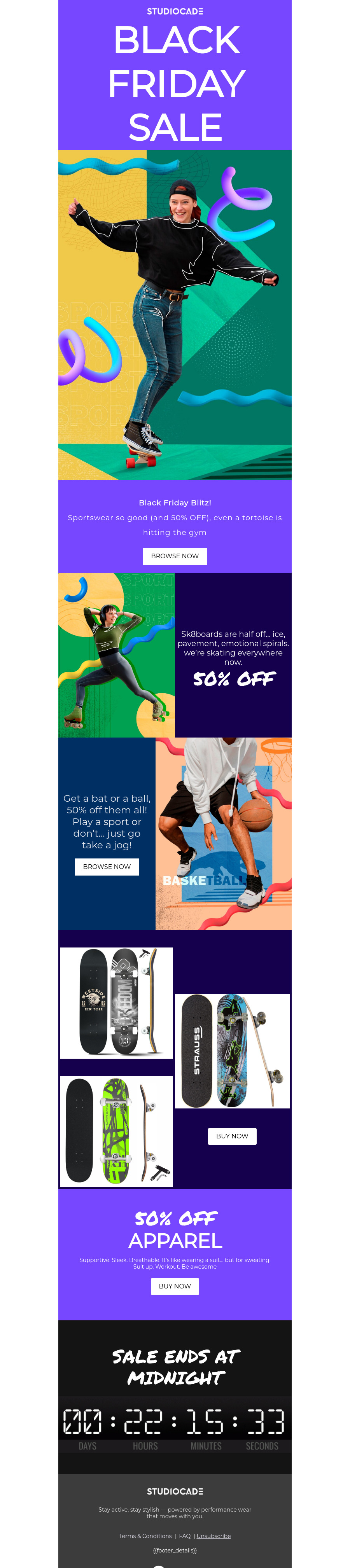 Sport retailer black Friday