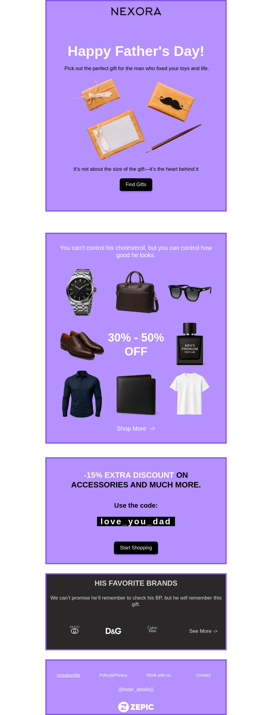 Father's day perfect gift