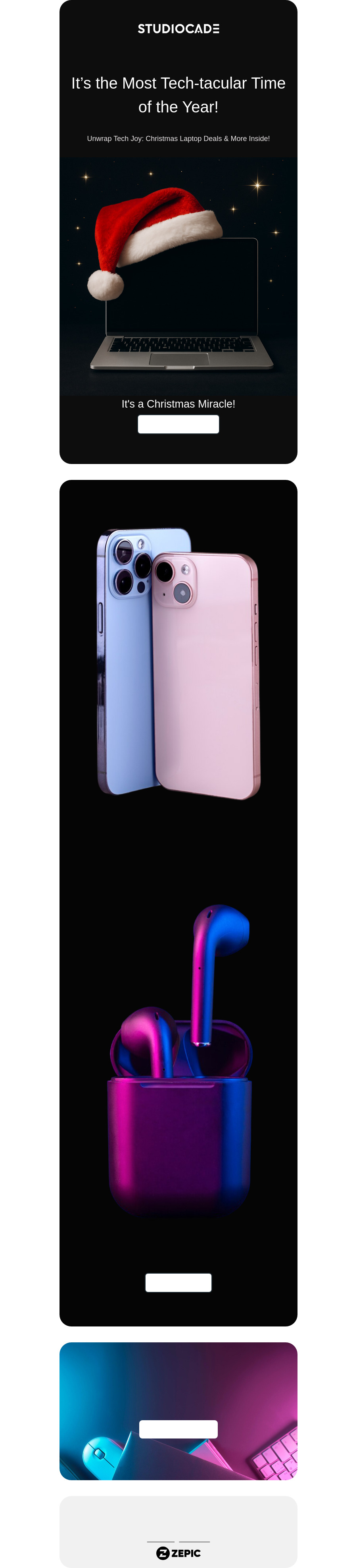 Christmas electronic off