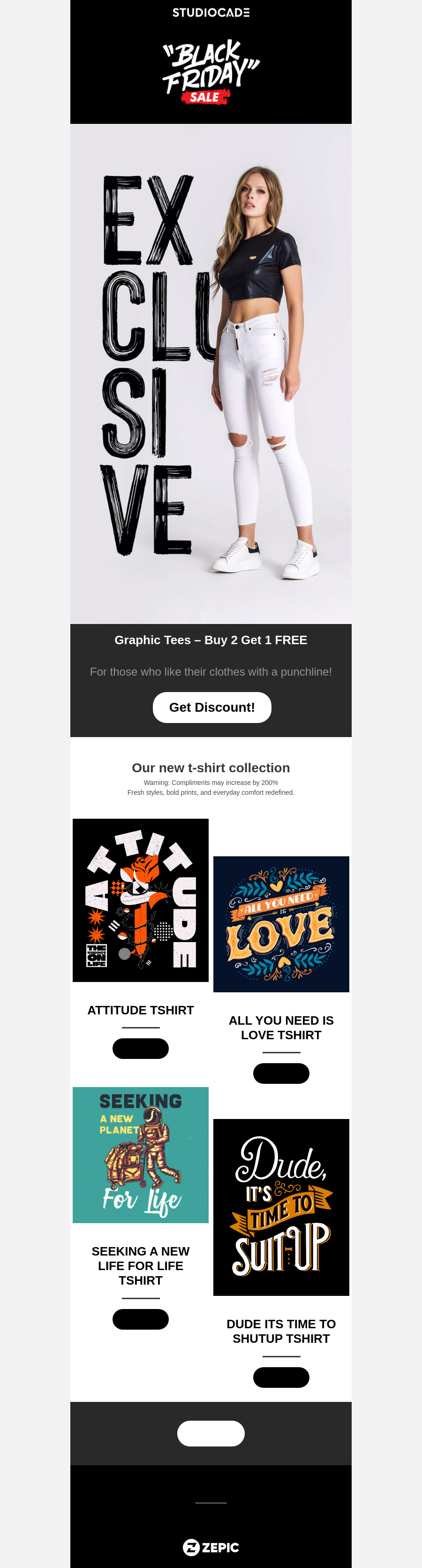 Black friday clothes