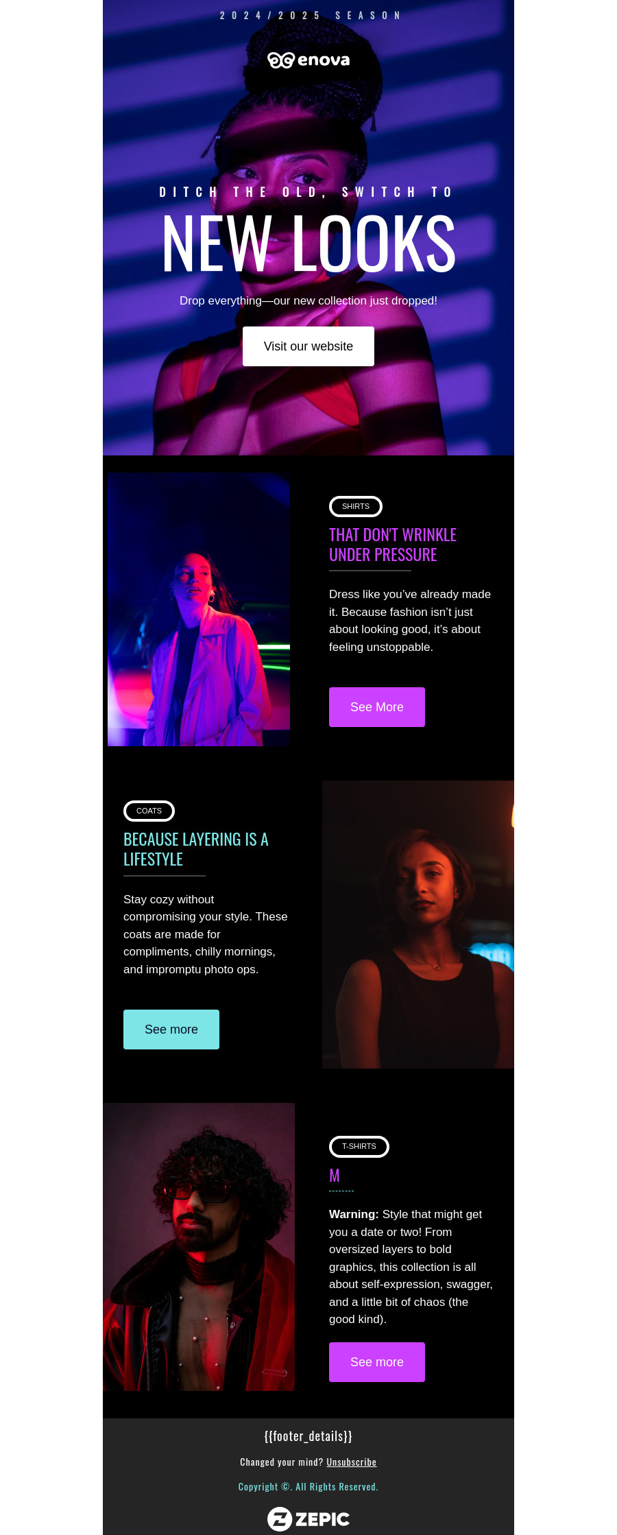 New seasonal Promotion