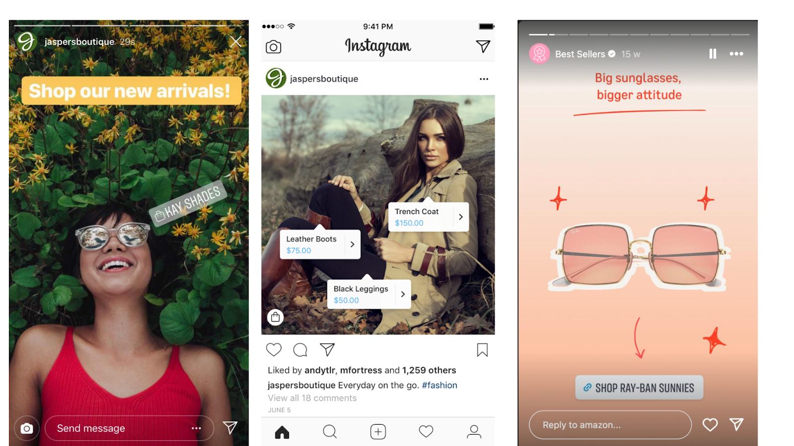 Posts with Instagram shoppable tags