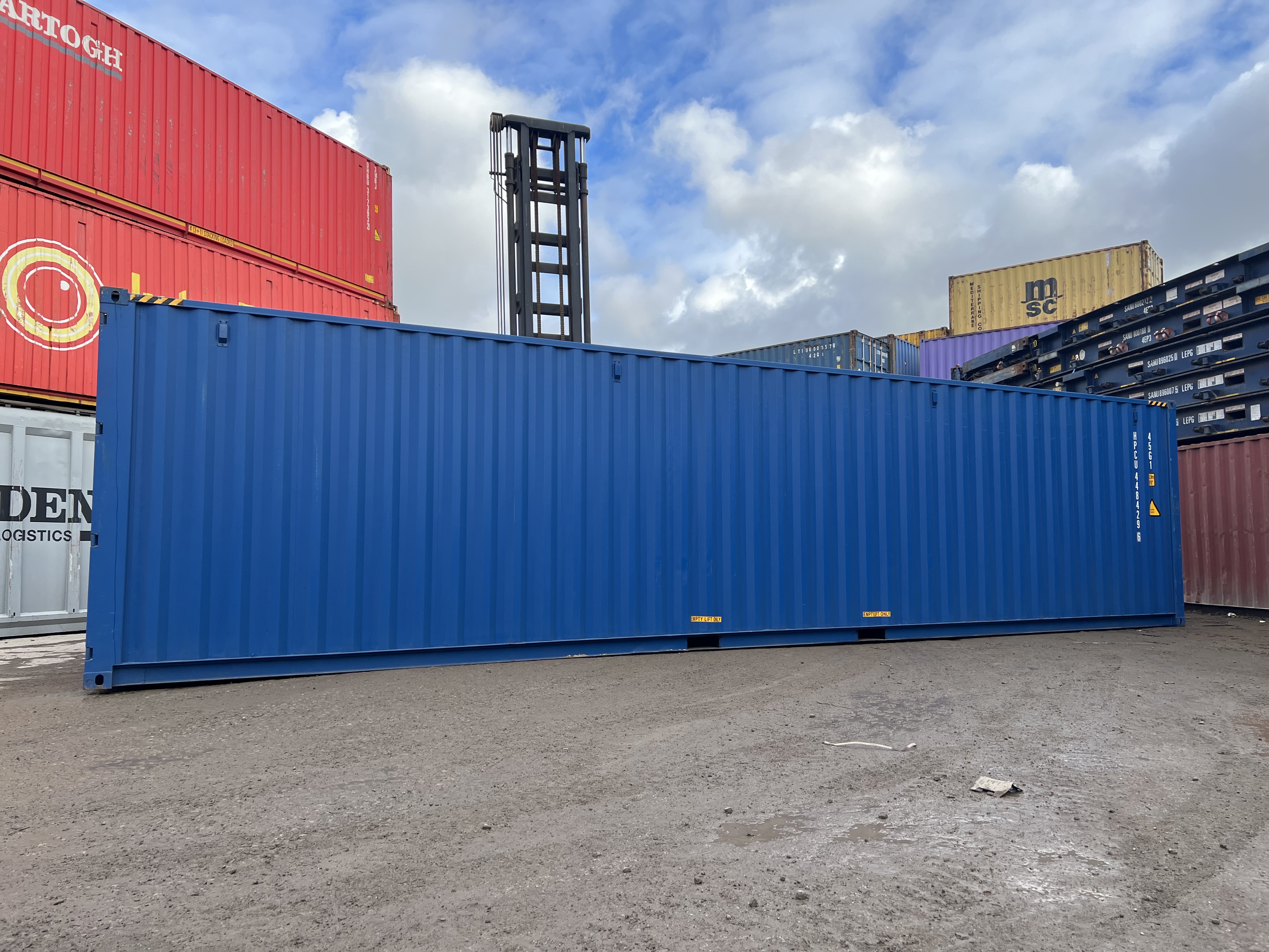 New Sale Alert: 40ft High Cube Shipping Containers – Just £2,600 + VAT