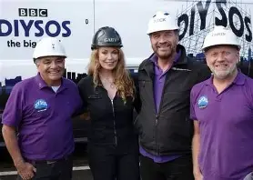 We’re Going to Be on TV: Behind the Scenes on DIY SOS UK Christmas: Gladiator Special