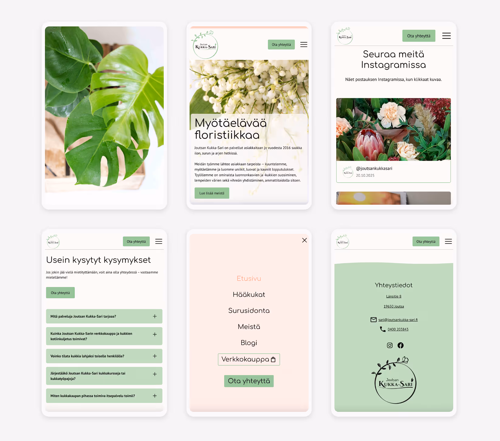 Joutsan Kukka-Sari visuals.