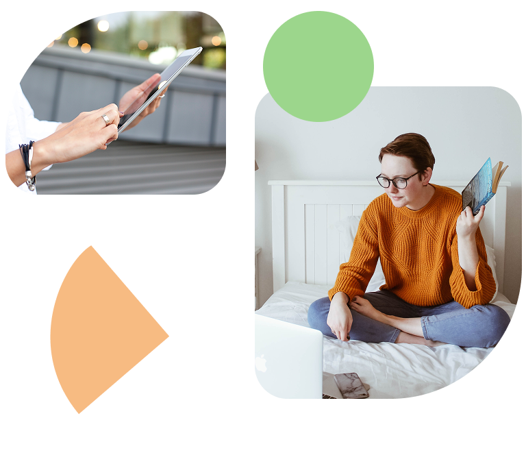 People can call into sessions from their tablet, phone, or computer.