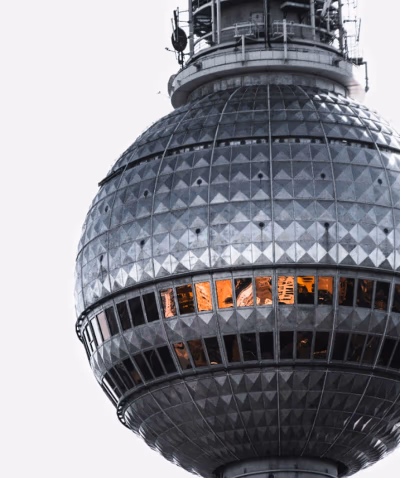 CloseUp from the Berlin TV Tower