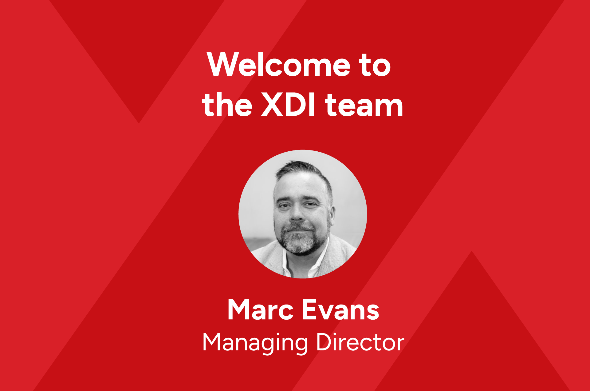 XDI welcomes Marc Evans as Managing Director
