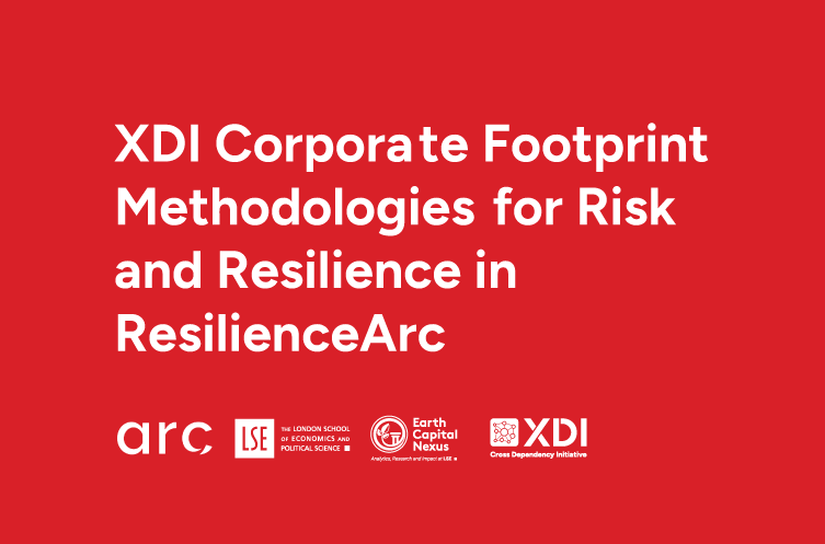 XDI Corporate Footprint Methodologies for Risk and Resilience in ResilienceArc