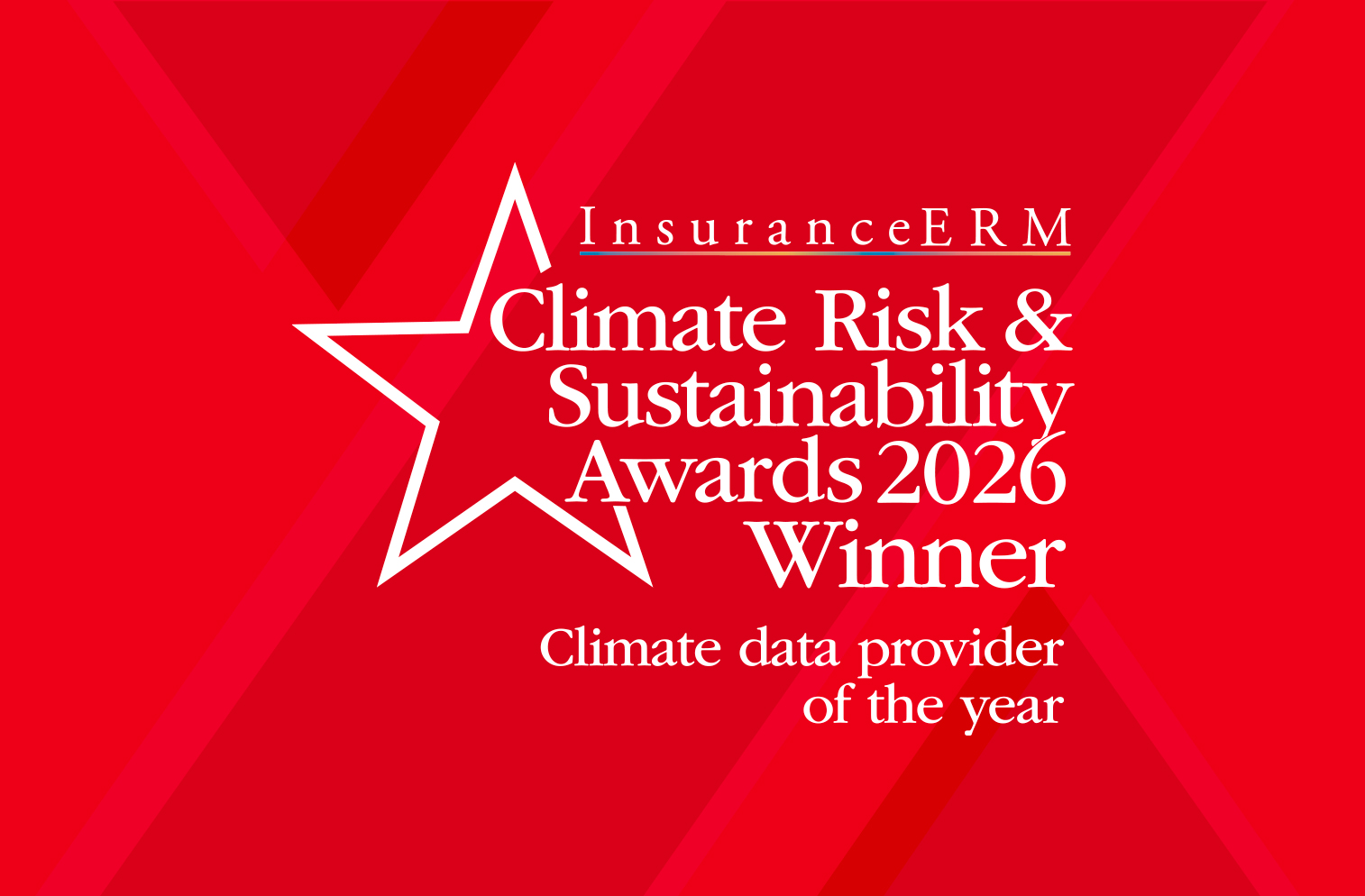 XDI wins Climate Data Provider of the Year at InsuranceERM awards