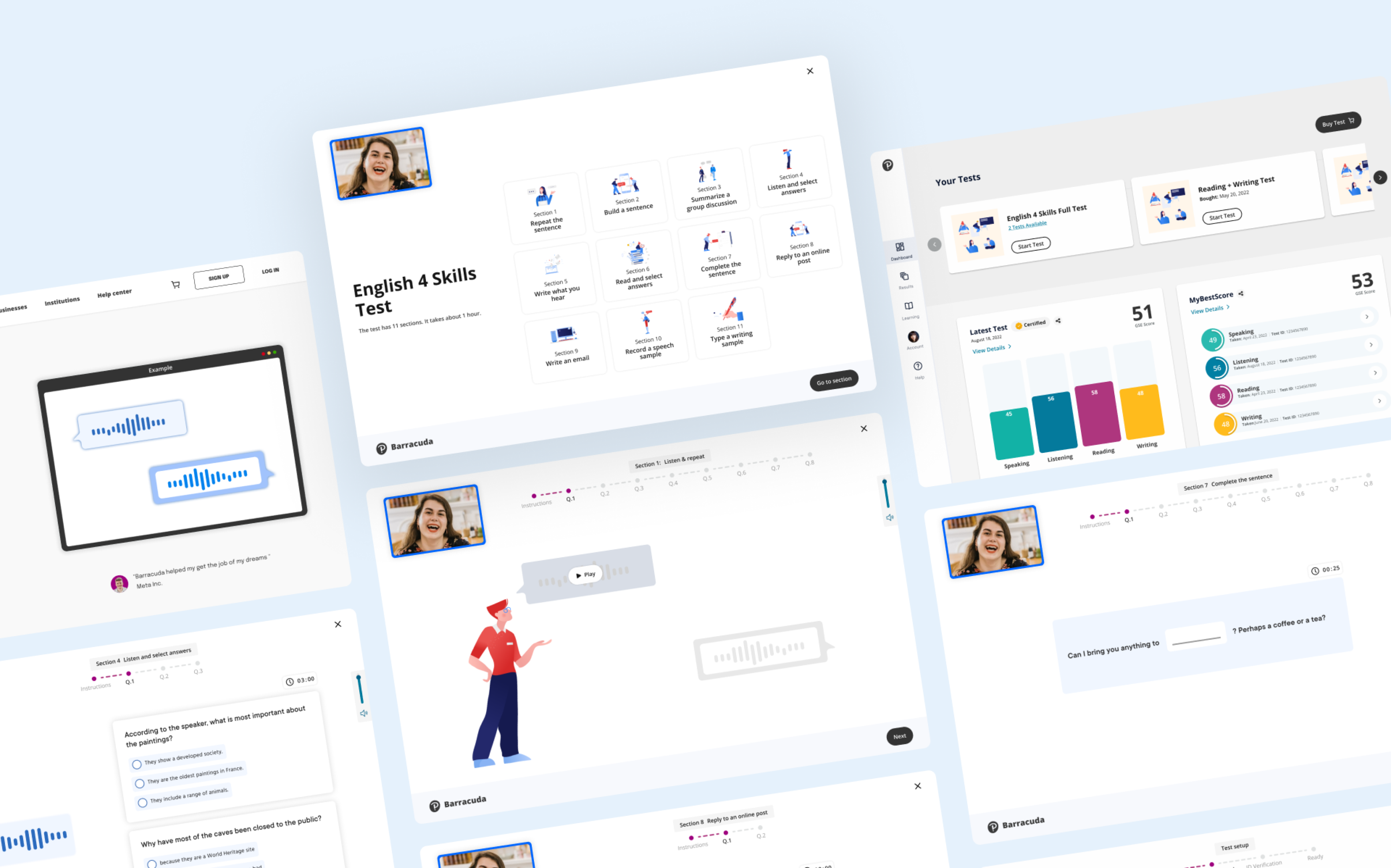 Pearson English Proficiency Test Cover