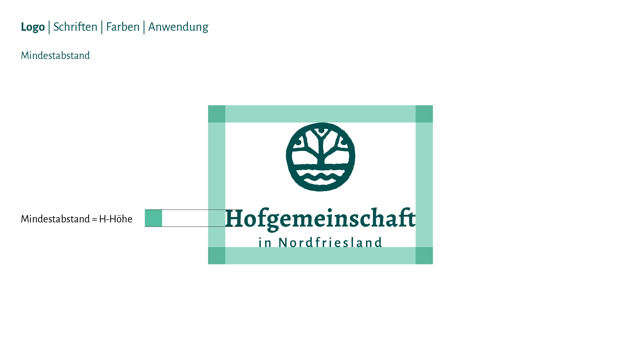 corporate design hofgemeinschaft