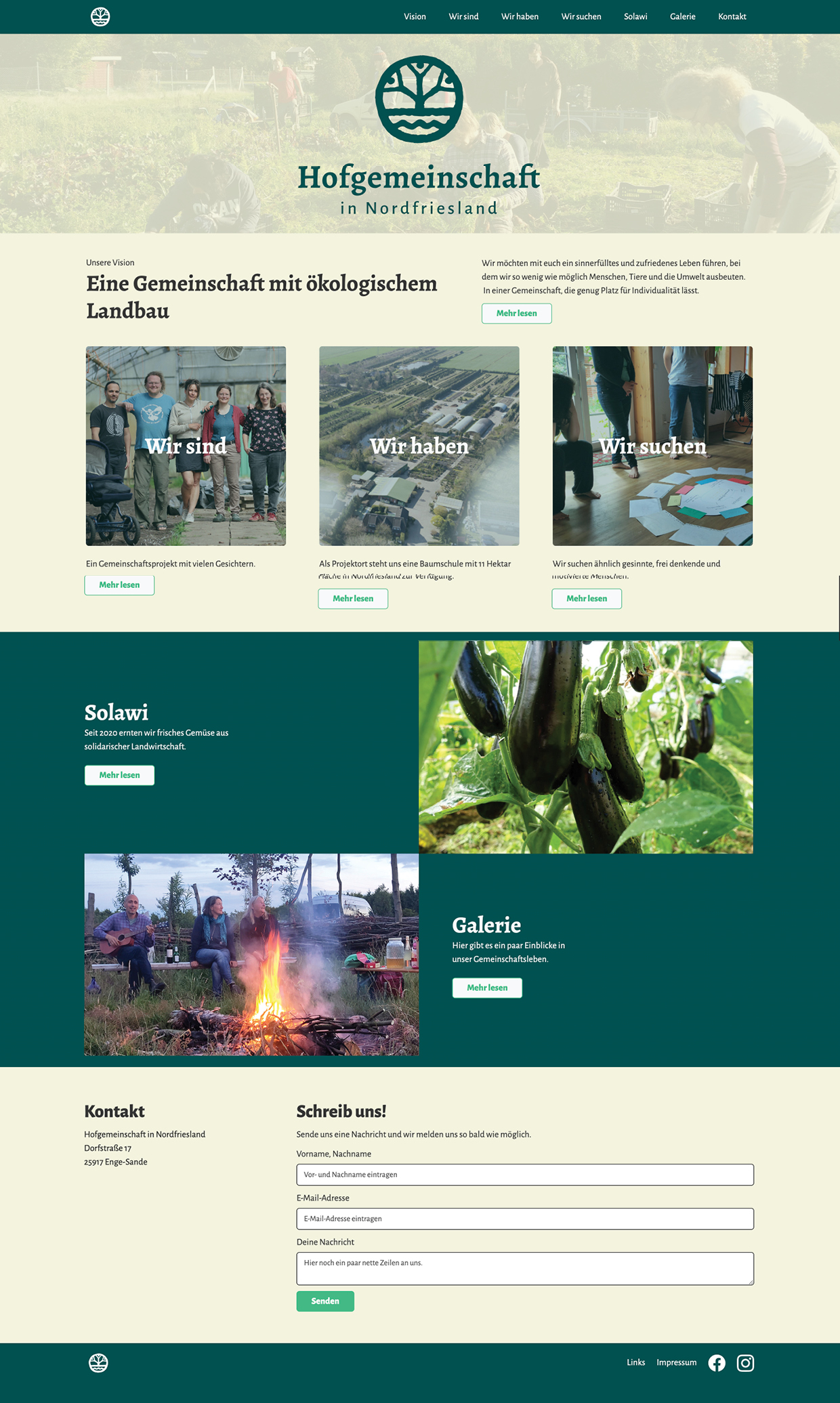 website hofgemeinschaft