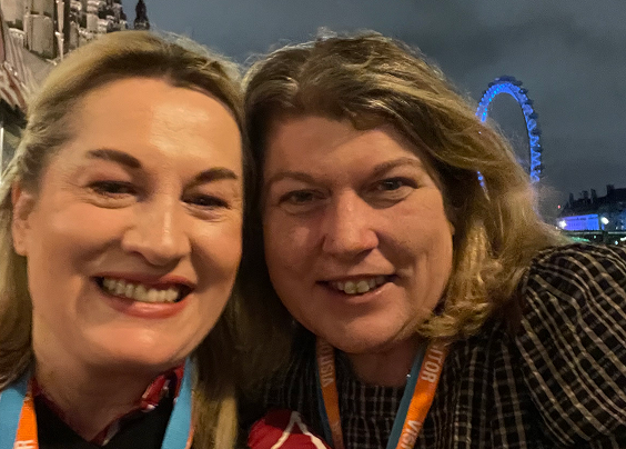 Nicky Twemlow and Deb Sanderson