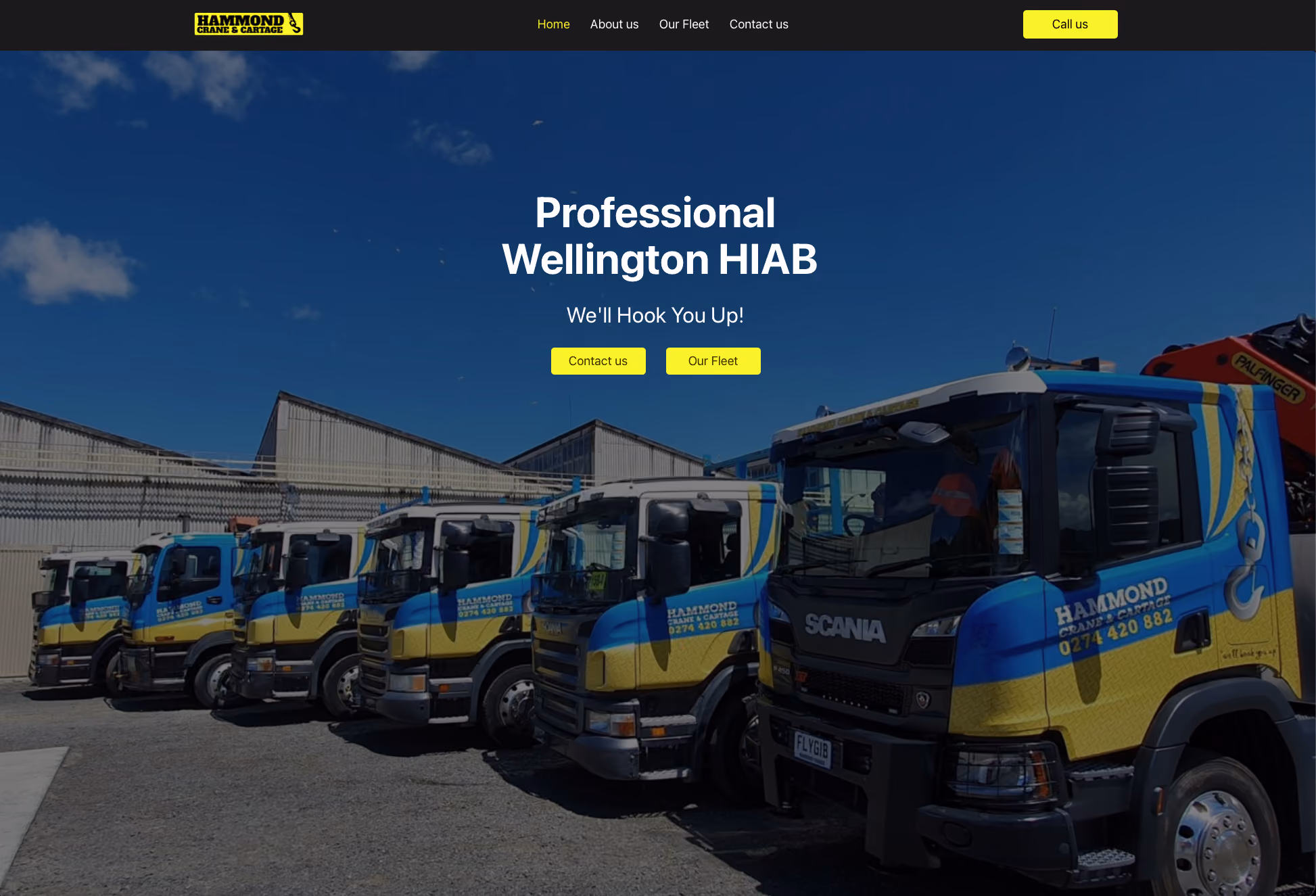 LT Transport Home screen Preview on Desktop