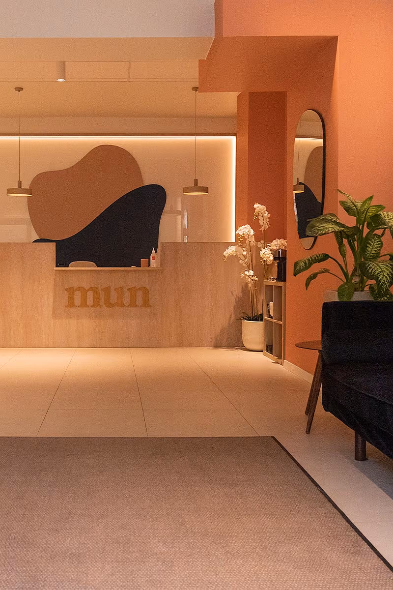 Designmatta för Mun Tandvård – Logomattan