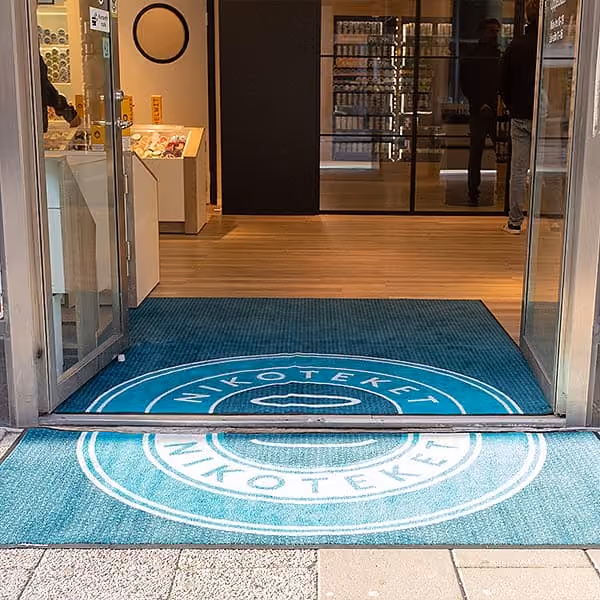 Logomatta för Nikoteket  i Stockholm