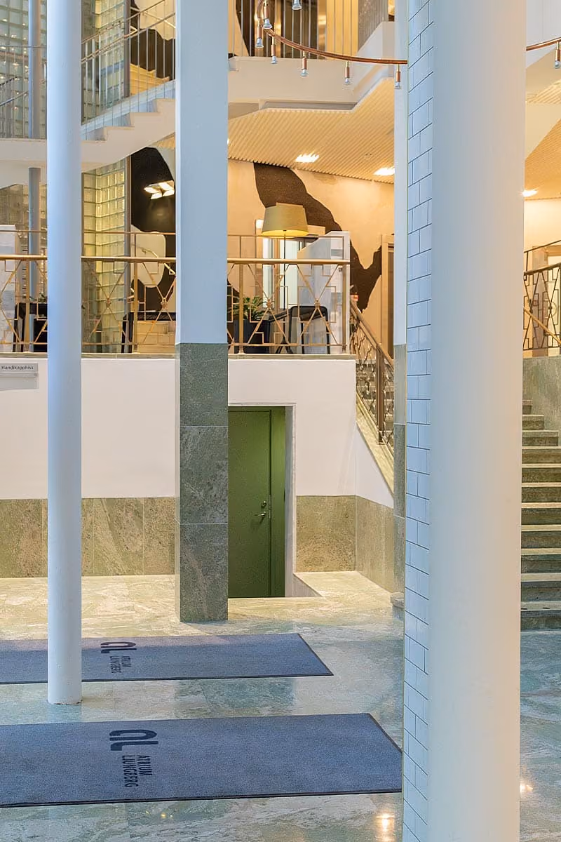 Hyrmatta för Atrium Ljungberg