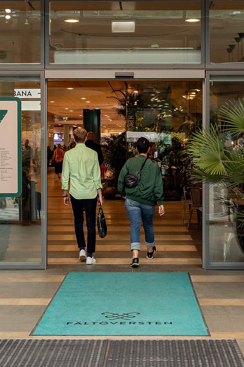 Fältöversten logomatta från Logomattan