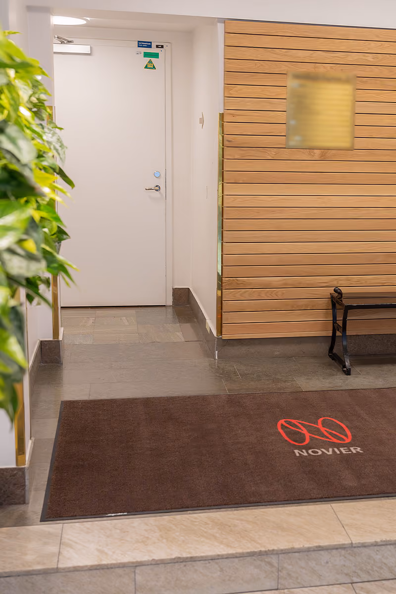 Novier logomatta från Logomattan