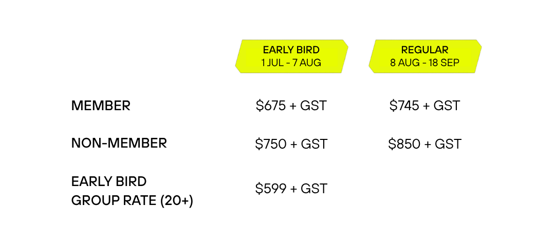 PROMAX 2023 | REGISTRATION FEES