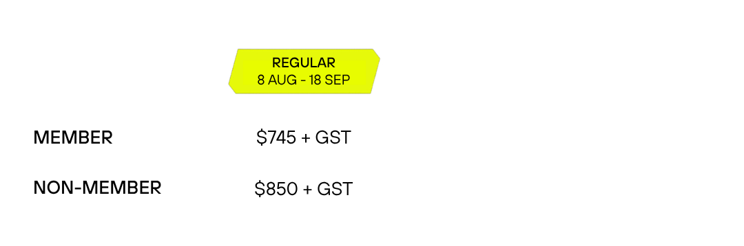 PROMAX 2023 | REGISTRATION FEES