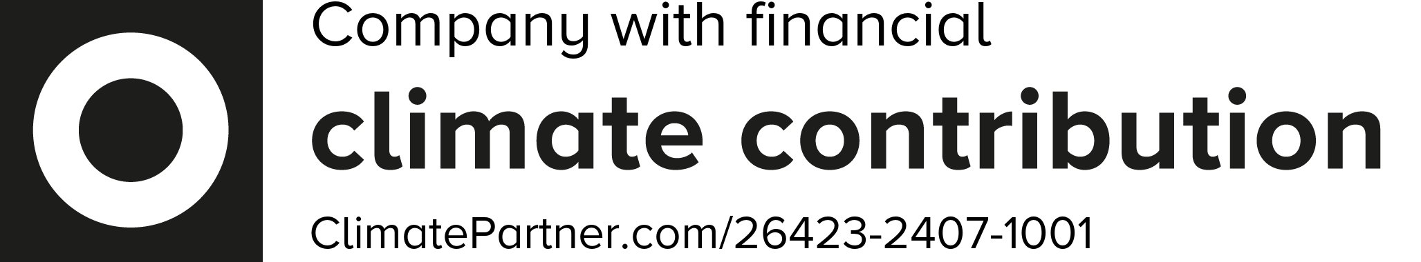 Logo Climate Partner Badge