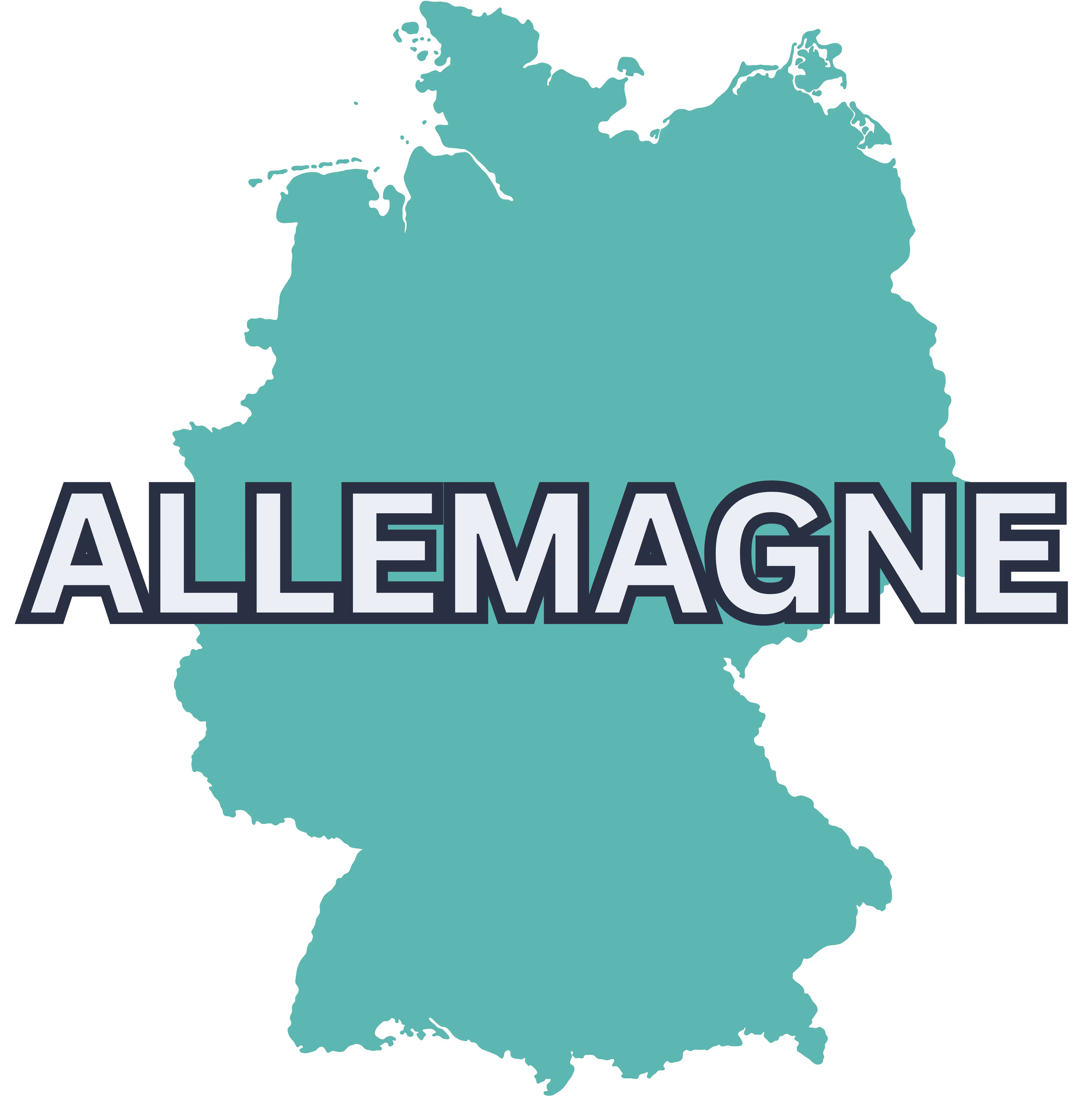 Carte de l’Allemagne