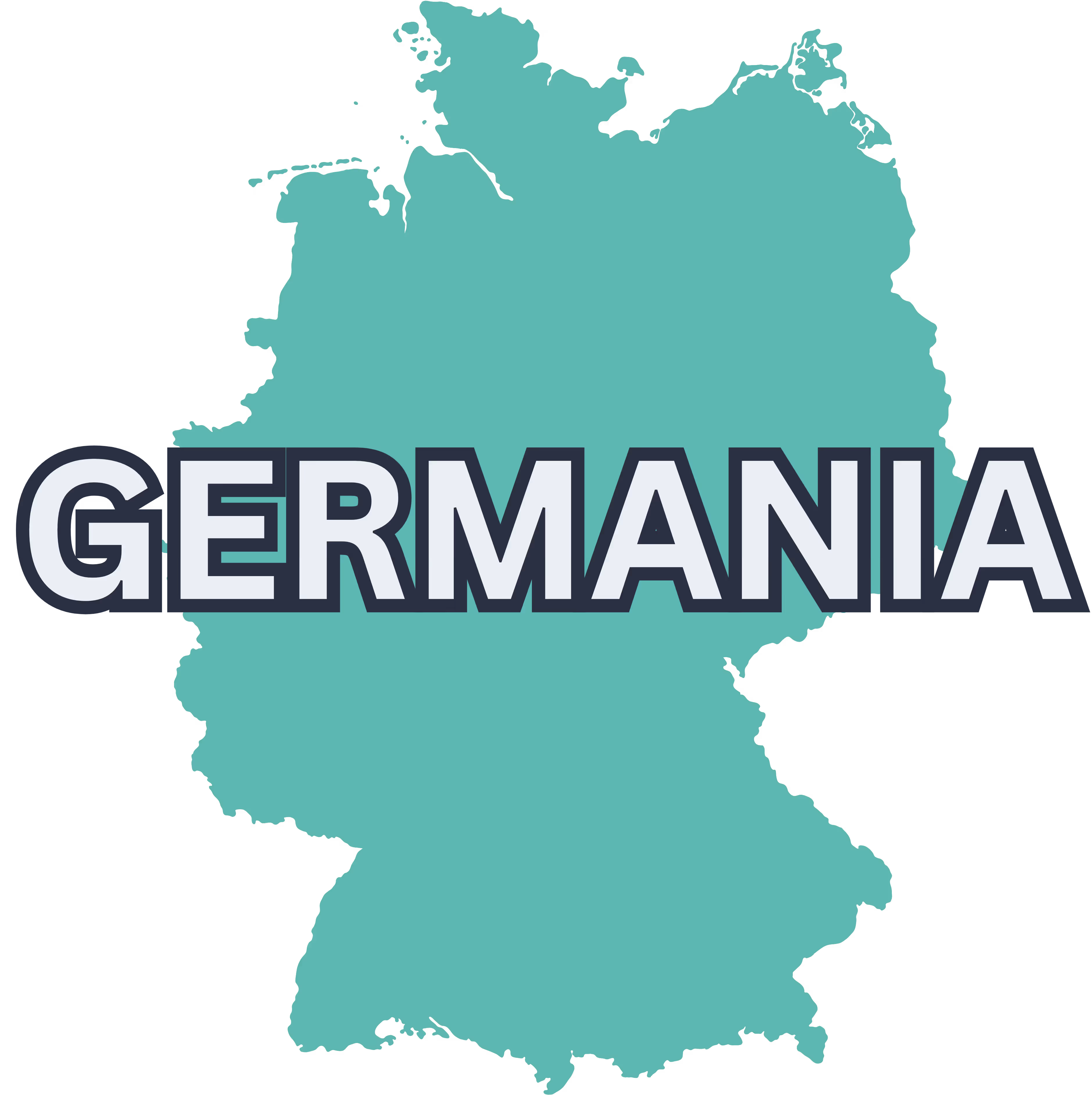 Mappa della Germania