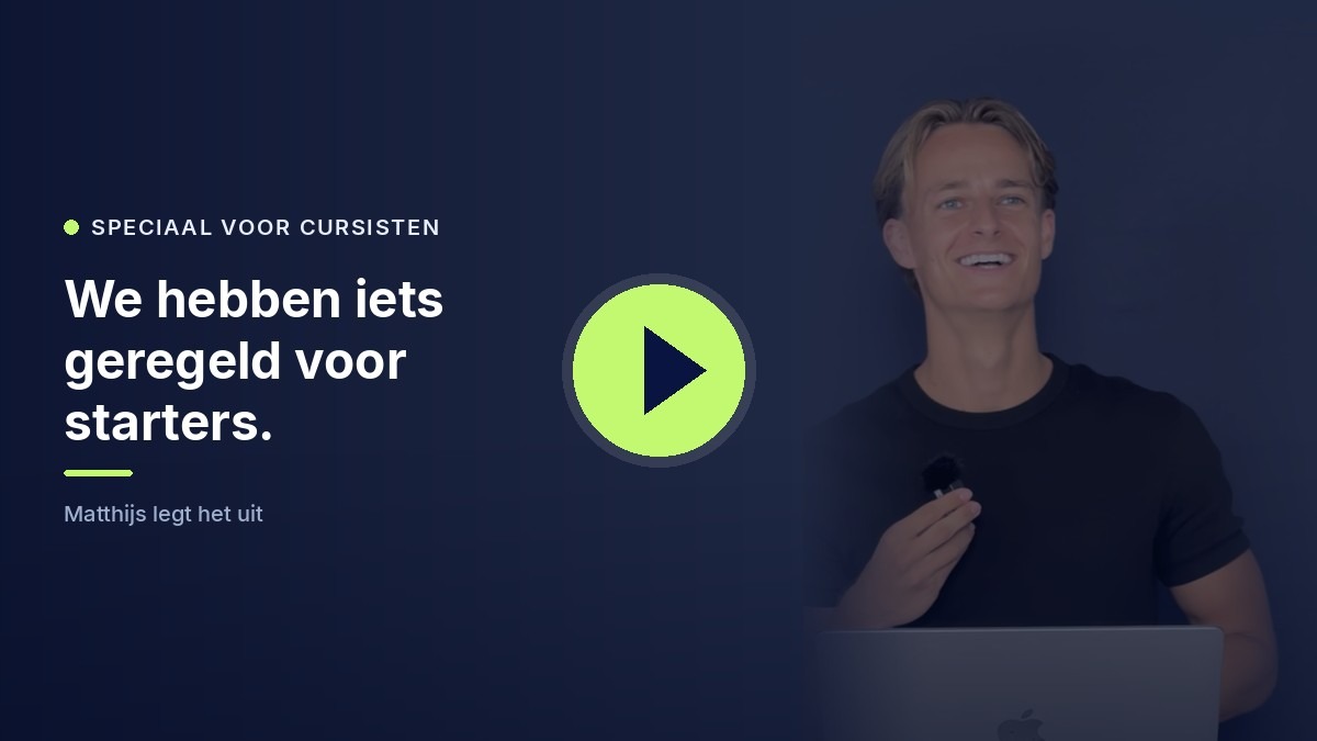 Bekijk de video van Matthijs